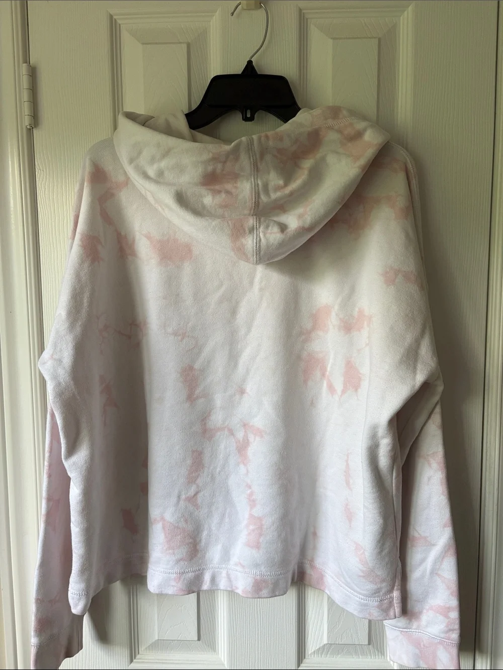 Roots Tie-Dye Hoodie - Light Pink & White - Picture 3 of 4